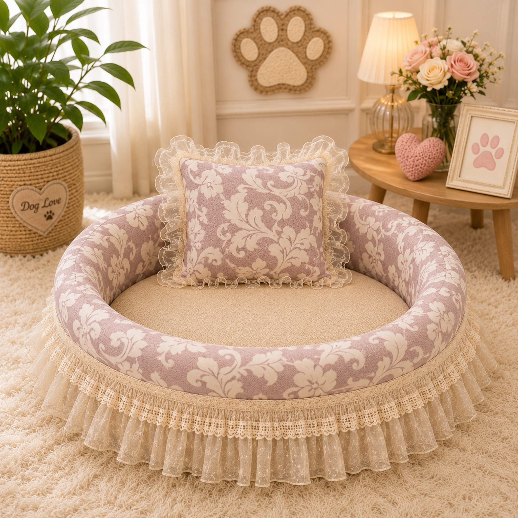 Cuccia di Lusso Sweet Elegance in Cotone